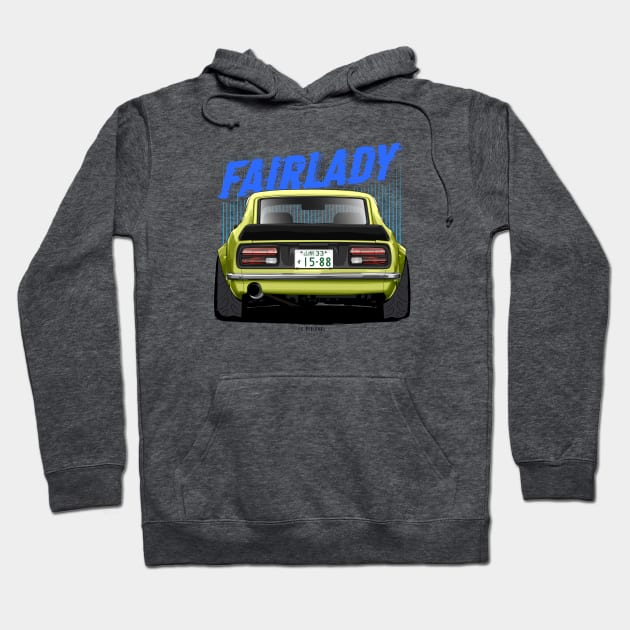 240z Hoodie by LpDesigns_